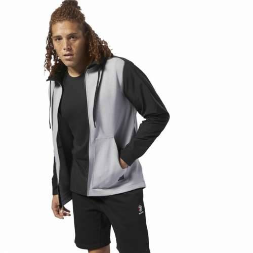 Muška Sportska Jakna Reebok Training Supply Svjetlo siva Cijena
