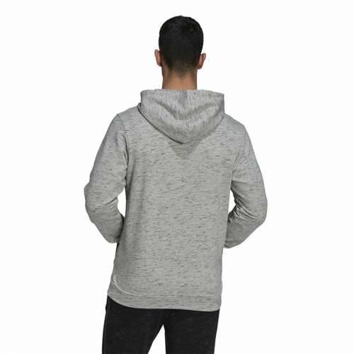 Muška Majica s Kapuljačom Adidas Essentials Mélange Embroidered Svjetlo siva Cijena