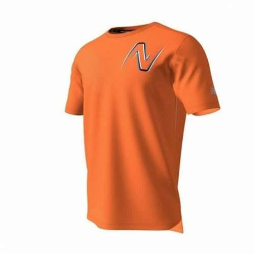 Muška Majica Kratkih Rukava New Balance GR Impact Run Oranžna Cijena