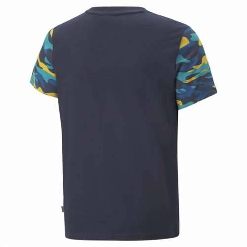 Dječje Majica Kratkih Rukava Puma Essentials+ Kamuflaža djeca Crna Cijena