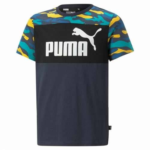Dječje Majica Kratkih Rukava Puma Essentials+ Kamuflaža djeca Crna Cijena