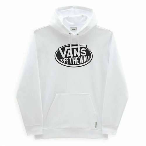 Muška Majica s Kapuljačom Vans Classic Off The Wall Bijela Cijena