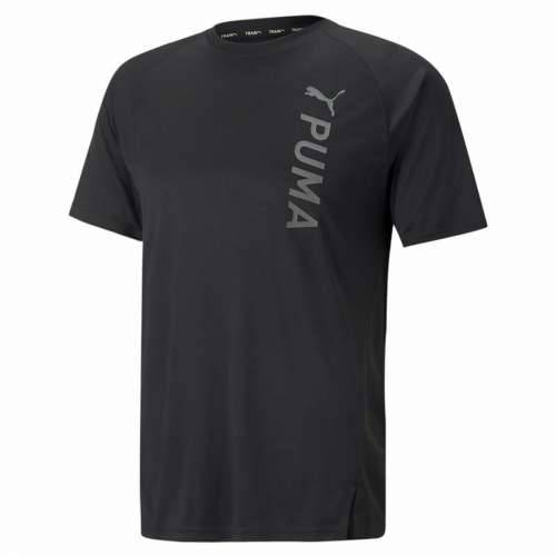 Muška Majica Kratkih Rukava Puma Fit Crna Moški Cijena