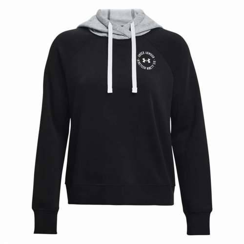 Muška Majica s Kapuljačom Under Armour Rival Fleece CB Crna Cijena