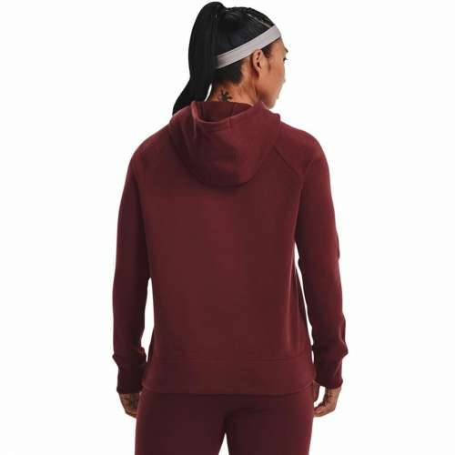 Ženska Majica s Kapuljačom Under Armour Rival Fleece Granatna Cijena