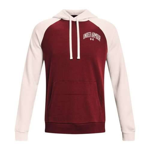 Muška Majica s Kapuljačom Under Armour Tamno crvena Cijena