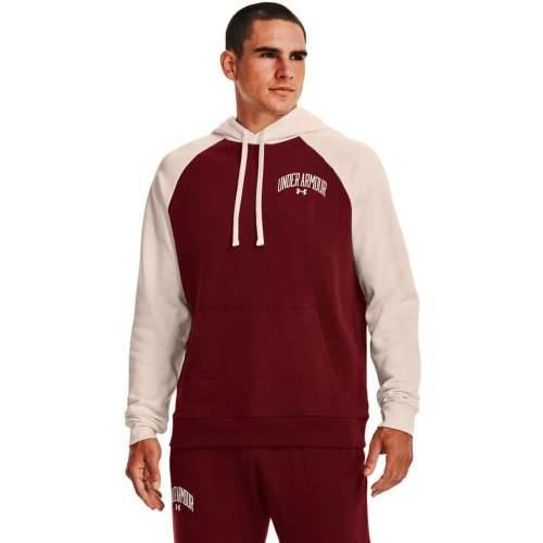 Muška Majica s Kapuljačom Under Armour Tamno crvena Cijena