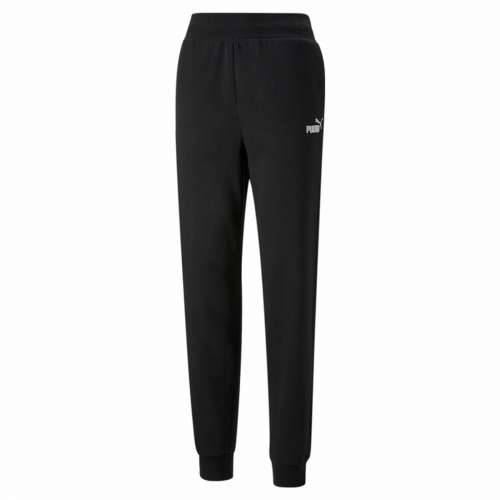 Donji Dio Trenirke za Odrasle Puma ESS+ Embroidery High-Waist Dama Crna Cijena