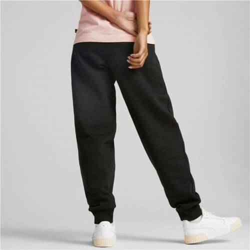 Donji Dio Trenirke za Odrasle Puma ESS+ Embroidery High-Waist Dama Crna Cijena