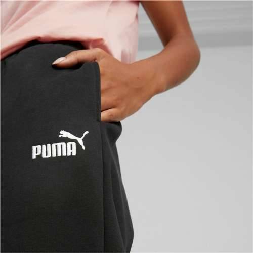 Donji Dio Trenirke za Odrasle Puma ESS+ Embroidery High-Waist Dama Crna Cijena