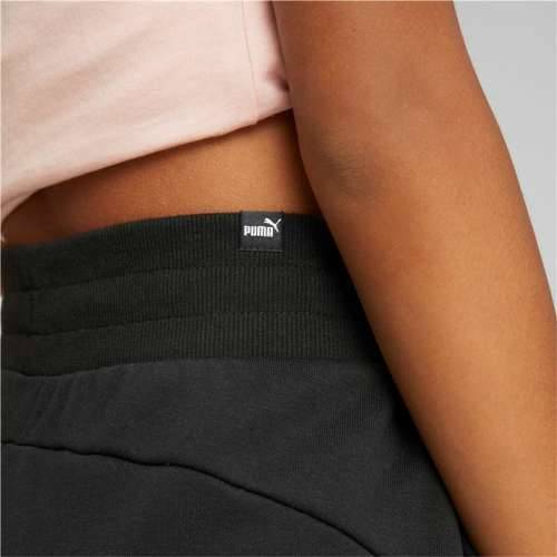 Donji Dio Trenirke za Odrasle Puma ESS+ Embroidery High-Waist Dama Crna Cijena