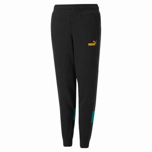 Dječji Donji Dio Trenirke Puma Essentials+ Colorblock Crna djeca Cijena