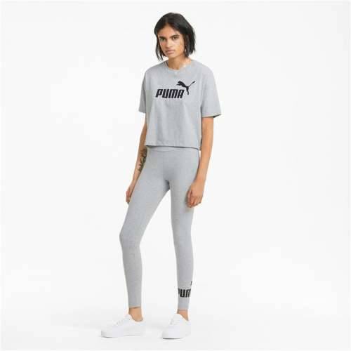Ženske Sportske Tajice Puma Essentials Logo Svjetlo siva Cijena