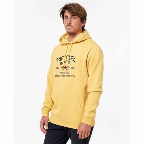 Muška Majica s Kapuljačom Rip Curl Radiate Rumena Cijena