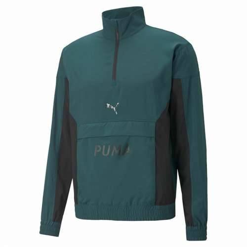 Muška Majica bez Kapuljače Puma Fit Woven Training Zelena Cijena