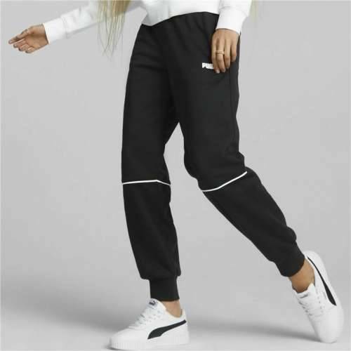Donji Dio Trenirke za Odrasle Puma Colorblock  Crna Dama Cijena