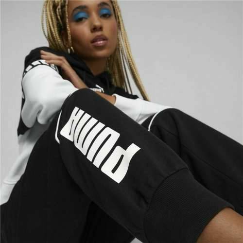 Donji Dio Trenirke za Odrasle Puma Colorblock  Crna Dama Cijena