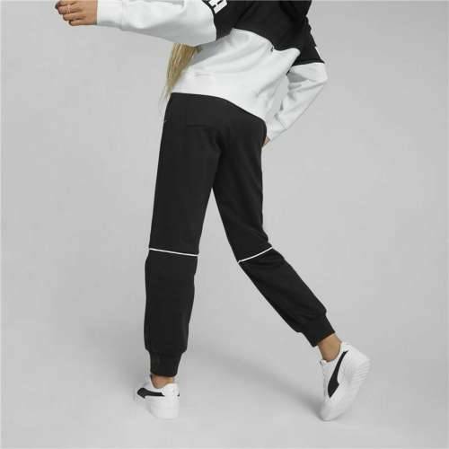 Donji Dio Trenirke za Odrasle Puma Colorblock  Crna Dama Cijena