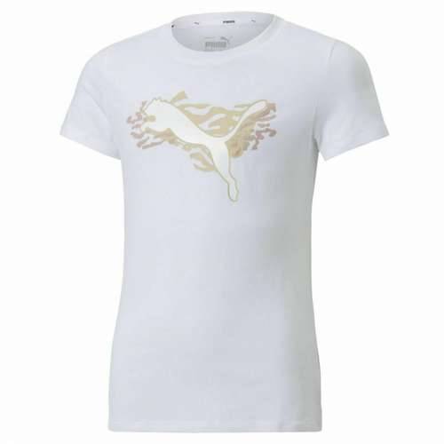Dječje Majica Kratkih Rukava Puma Alpha Bijela Cijena