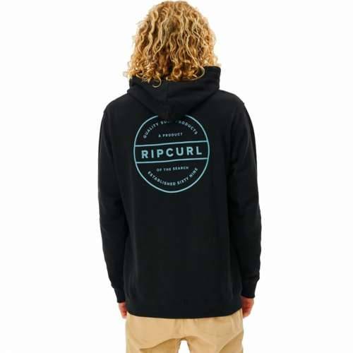 Muška Majica s Kapuljačom Rip Curl Re Entry Crna Cijena