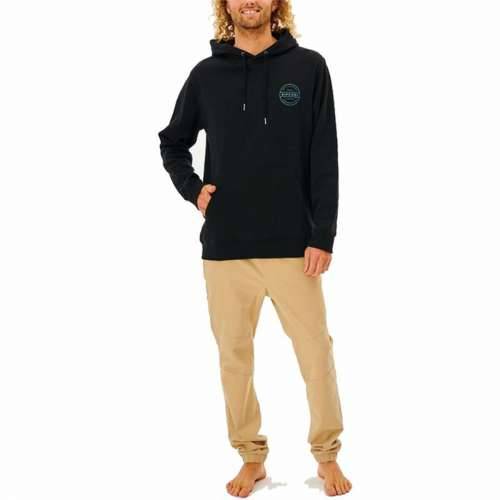 Muška Majica s Kapuljačom Rip Curl Re Entry Crna Cijena