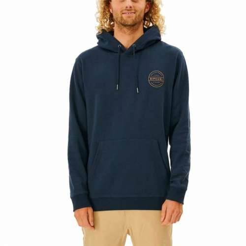 Muška Majica s Kapuljačom Rip Curl Re Entry Mornarsko plava Cijena