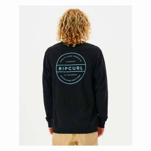 Muška Majica bez Kapuljače Rip Curl Re Entry Crew Crna Cijena