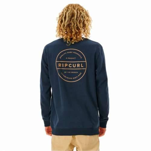 Muška Majica bez Kapuljače Rip Curl Re Entry Crew Mornarsko plava Cijena