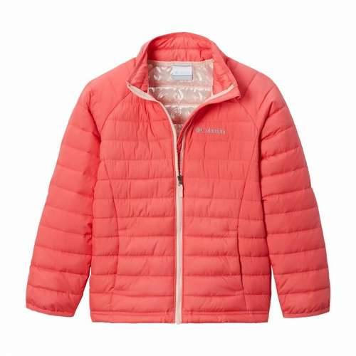 Dječja Sportska Jakna Columbia Powder Lite™ Losos Cijena