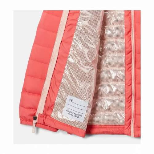 Dječja Sportska Jakna Columbia Powder Lite™ Losos Cijena
