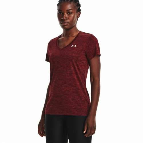 Ženska Majica Kratkih Rukava Under Armour Tamno crvena Cijena