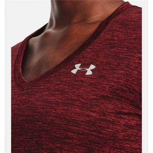 Ženska Majica Kratkih Rukava Under Armour Tamno crvena Cijena