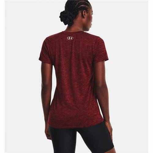 Ženska Majica Kratkih Rukava Under Armour Tamno crvena Cijena