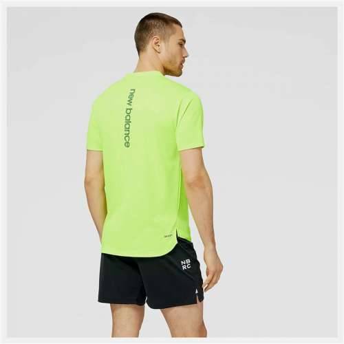 Sportska Majica Kratkih Rukava New Balance Limeta zelena Cijena