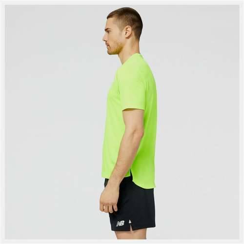 Sportska Majica Kratkih Rukava New Balance Limeta zelena Cijena