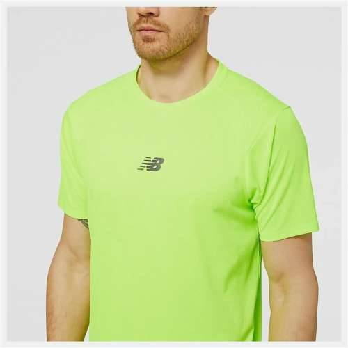 Sportska Majica Kratkih Rukava New Balance Limeta zelena Cijena