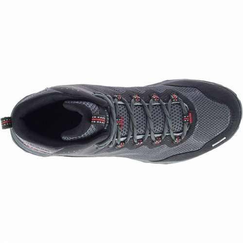 Čizme za planinarenje Merrell Speed Strike Mid Siva Cijena
