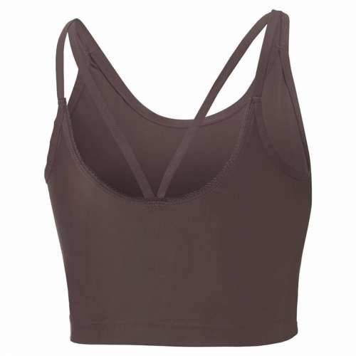 Ženski Sportski Top Puma Studio Ultrabare Strappy Smeđa Cijena