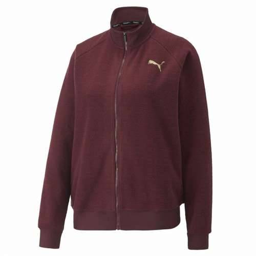 Ženska Sportska Jakna Puma Fit Sherpa Tamno crvena Cijena