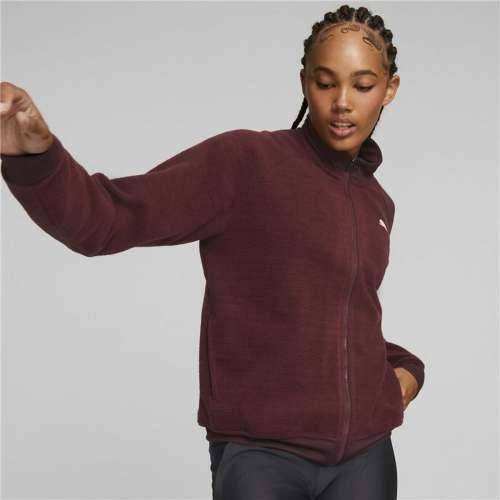 Ženska Sportska Jakna Puma Fit Sherpa Tamno crvena Cijena