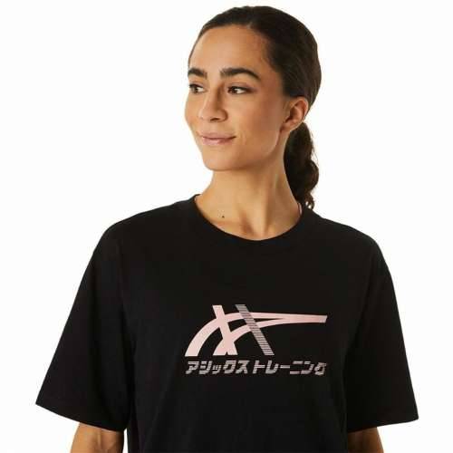 Ženska Majica Kratkih Rukava Asics Tiger Crna Cijena