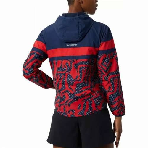 Ženska Sportska Jakna New Balance Printed Accelerate Plava Cijena