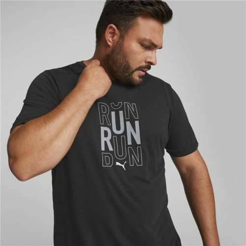 Muška Majica Kratkih Rukava Puma Performance Logo Crna Moški Cijena