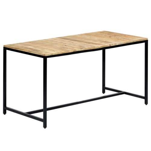 Blagovaonski stol od masivnog grubog drva manga 140x70x75 cm - 140 x 70 x 75 cm 1 Cijena