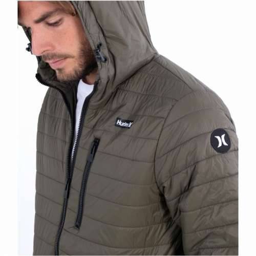 Muška Sportska Jakna Hurley  Balsam Quilted Packable Zelena Cijena