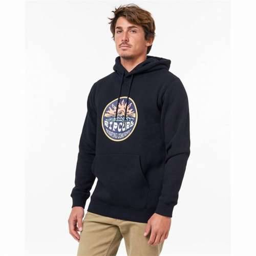 Muška Majica s Kapuljačom Rip Curl Tobar Crna Cijena
