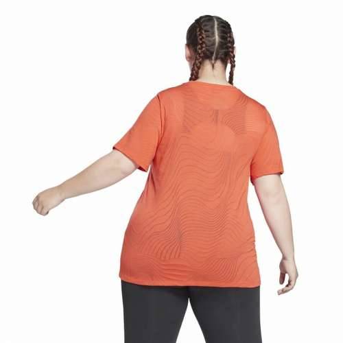 Ženska Majica Kratkih Rukava Reebok Burnout Oranžna Cijena