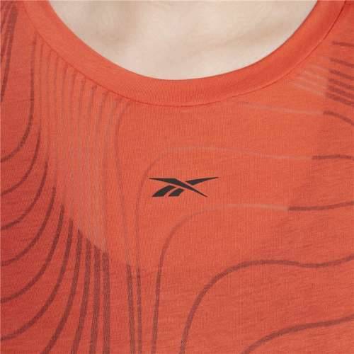 Ženska Majica Kratkih Rukava Reebok Burnout Oranžna Cijena