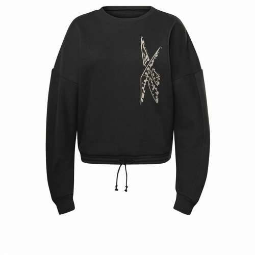 Ženska Majica bez Kapuljače Reebok Modern Safari Crna Cijena