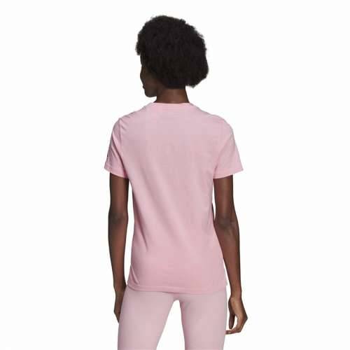 Ženska Majica Kratkih Rukava Adidas Loungewear Essentials Slim Logo Roza Cijena